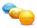 Viagra, cialis and levitra